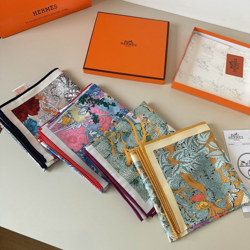 Hermes silk scarf hm25